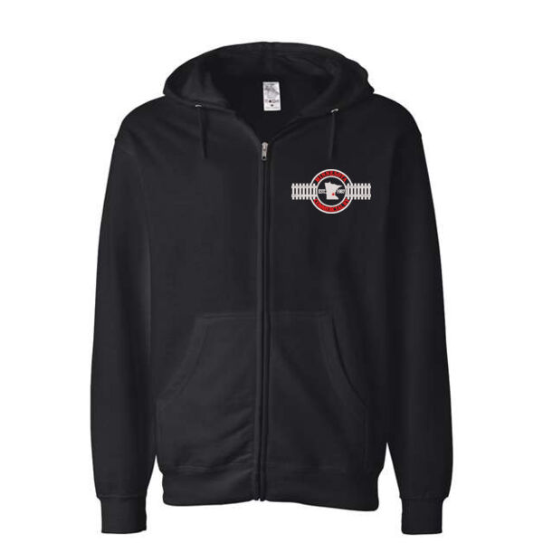 Independent Trading Co. - Midweight Full-Zip Hooded Sweatshirt - Embroidered Logo Thumbnail