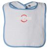 Infant Contrast Trim Terry Bib Thumbnail